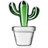 Ichendorf Milano Desert Plants Koleksiyonu Kaktüs Figürlü Yeşil Cam Dekoratif Obje - Standart