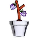 Ichendorf Milano Fruits & Flowers No:5 Böğürtlen Figürlü Cam Dekoratif Obje 10 cm - Standart