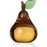 Ichendorf Milano Fruits & Flowers No:7 Armut Turuncu Cam Dekoratif Obje 5,5 cm - Standart