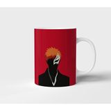 Ichigo Kurosaki Bleach Anime Tasarım Kupa - Hediyelik Kupa - Baskılı Kupa - 1 Adet - 300 ml