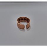 Içi Dua Yazılı Şık Bakır Yüzük 10MM LZRY0023-2