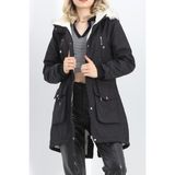 Içi Peluş Kaban Siyah - 8106.1316. - 40