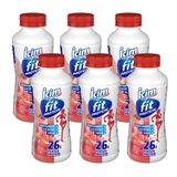 İçim Fit Protein Çilekli Süt 400 ml x 6 Adet