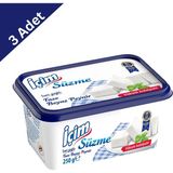 İçim Içim Süzme Peynir 250 G x 3 Adet - Pratik, Yumuşak ve Taze Lezzet - 1 Adet