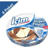 İçim Içim Yarım Yağlı Üçgen Peynir 100 G x 4 Adet - Hafif ve Dengeli Atıştırmalık - 1 Adet