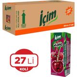 İçim Meyve Suyu Vişne 200 ml 27 Adet