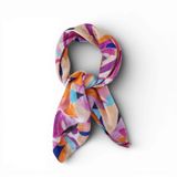 İçimdeki Çiçekler Saten Fular 70x70 cm