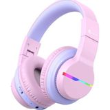 iClever BTH12 Pembe Çocuk Bluetooth Kulaklık
