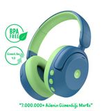 İclever Bth20 Aktif Gürültü Engelleme Özellikli Çocuk Bluetooth Kulaklık -Mavi