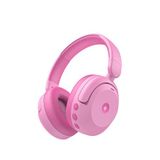 Iclever Bth20 Aktif Gürültü Engelleme Özellikli Pembe Unisex Çocuk Kulak Üstü Bluetooth Kulaklık - Açık Pembe