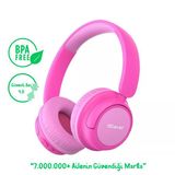 İclever Bth22 Çocuk Bluetooth Kulaklık -Pembe