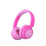 Iclever Bth22 Unisex Çocuk Kulak Üstü Bluetooth Kulaklık - Pembe