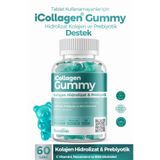 icollagen Gummies Jelibon Hidrolizat Kolajen & Prebiyotik