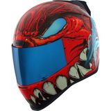 Icon Airform Manik Rr Mıps Kapalı Motosiklet Kaskı Siyah Kırmızı Mavi