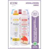 ICON Care Cilt Bakım Köpüğü C Vitaminli & Hyaluronıc Acıd & Wıld Bloom & Strawberry-Cheesecake & Blu