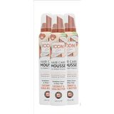 Icon Care Iconcare Coconut & Shea Butter İçeren Saç Bakım Köpüğü 3'lü Set 200 ml Hacim ve Dolgunluk Veren