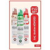 ICON Care SAÇ BAKIM KÖPÜĞÜ 3'LÜ SET