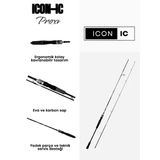 Icon-Ic Proxi 802M 240 cm 4-30 gr Karbon Spin Olta Kamışı