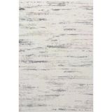 Icon Ic001m Krem Modern Lacivert Desen Akrilik Pamuk Tabanlı Salon Koridor 4 Mevsim Halı 80 X 150 Krem