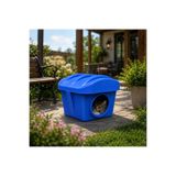 icon line Kedi Köpek Evi Kulübesi Yuvası Plastik Tek Parça Taşınabilir