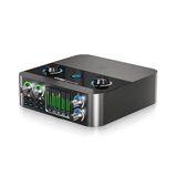 iCon Pro Audio Cube 4 Nano S Yüksek Kalite 2-Giriş/2-Çıkış 24-bit/192 kHz USB-C Ses Kartı: 32 – 300 ohm aralığındaki kulaklıkları güvenle destekler