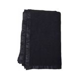 ICON SILK Premium Saf Ipek Fleece Tek Kişilik Battaniye (Siyah) - 150 x 210 cm