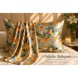 ICON SILK Saf Dut İpeği Yastık Kılıfı 19 Momme Tekli (Orkide Bahçesi)
