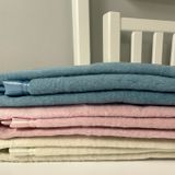 ICON SILK Saf İpek Battaniye (Açık Mavi, Bebek)