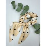 Icon Silk Saf Ipek Fiyonk Toka (Puantiye) - Gold - Siyah