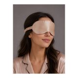 Icon Silk 'sleep & Glow' %100 Saf Ipek Uyku Maskesi Göz Bandı (Ay Kumu)