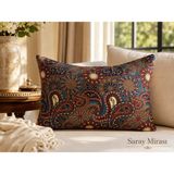 Icon Silk 'sleep & Glow ' %100 Saf Ipek Yastık Kılıfı (Saray Mirası) - Açık Turuncu - 50 cm * 70 cm