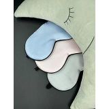 ICON SILK%100 Saf İpek Çocuk Uyku Maskesi Göz Bandı (Ay Fısıltısı)