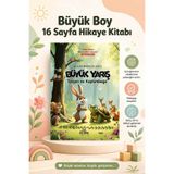 İcon Yayın Büyük Yarış - 16 Sayfa Eğitici Çocuk Hikaye Kitabı - Hediyeli