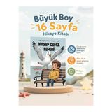 ICON YAYIN Kayıp Deniz Feneri - Büyük Boy 16 Sayfa Eğitici Hikaye Ve Masal Kitabı (Okul Öncesi & İlkokul)