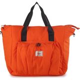 ICONE BAG Icone Önü Büzgü Cepli Fermuar Kapamalı Yoga, Pilates, Fitness ,Gym Spor Çantası Turuncu