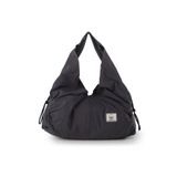 ICONE BAG Icone Pliseli Fermuarlı Yoga Çantası, Fitness Çantası, Gym Heybe Görünümlü Pliseli Füme Spor Çantası