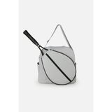 ICONE BAG Kumaş Tenis çantası, Padel Çantası, Raket Cepli Tenis Çantası, Tennis Bag, Gri Tenis Çantası, Grey Tennis Bag