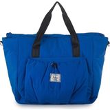 İcone Bag Saks Renk Önü Büzgü Cepli Fermuar Kapamalı Yoga, Pilates, Fitness ,gym Spor Çantası sax renk