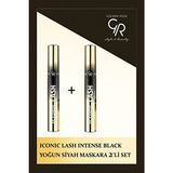 Iconic Lash Intense Black Mascara - Yoğun Siyah Maskara 2'li Set