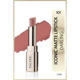 Iconic Matte Lipstick Kalıcı Mat Ruj 101 Darling - Nude