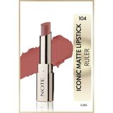Iconic Matte Lipstick Kalıcı Mat Ruj 104 Ruler - Pembe