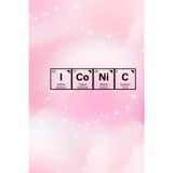 ICONIC Notebook – Pink Dreamy Design with a Periodic Table Twist