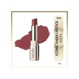 Iconic Sheer Lipstick Nemlendirici Parlak Ruj 204 Ruler - Pembe 204