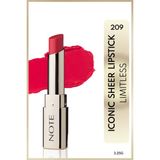 Iconic Sheer Lipstick Nemlendirici Parlak Ruj 209 Limitless - Pembe