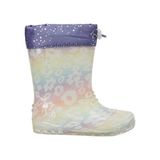 ICool Design I Cool FIORE F 5PR Çok Renkli Kız Çocuk Yağmur Çizmesi
