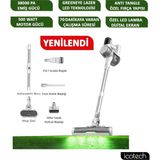 Icotech F30 Max 38KPA Greeneye Lazer Teknoloji Şarjlı Dikey Süpürge