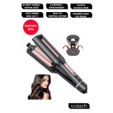 icotech HS15 Siyah 4 Kademeli Su Dalgası Wag Maşa (22-25-32-38 MM )