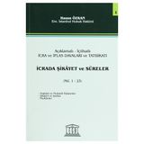 İcrada Şikayet ve Süreler - Seri 1 Md. 1 - 23 - Hasan Özkan