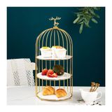 icVantA Kek Standı 3 Katmanlı Kek Standı Seramik Kek Tepsisi Çıkarılabilir Çok Renkli Kek Teşhir Standı Cupcakes için Tatlı Masası Meyve, Bisküvi, Hamur İşleri Kek Tabağı, Beyaz-S