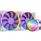 Id-Coolıng Pinkflow 240 Diamond Purple 4pin Pwm 240MM Argb Pembe Sıvı Işlemci Soğutucu